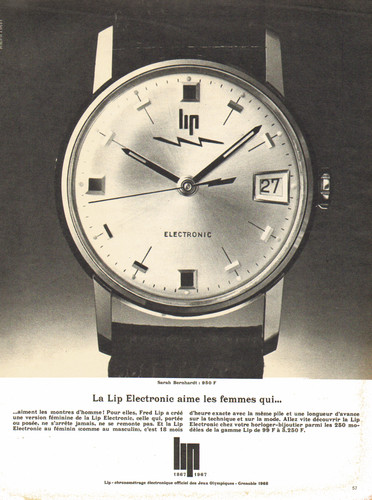 Pub montre lip - pub,
