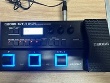 Pédale processeur multi effets BOSS GT-1 guitare Parfait Etat Fonctionnel