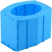 Toilette Portable 300g en Polypropylène - Parfaite pour Vos Sorties en Plein Air