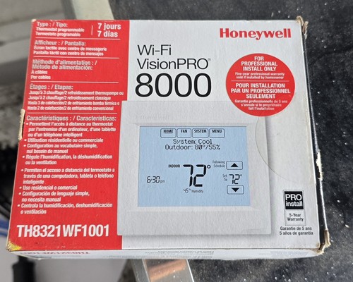 Honeywell visionpro fi - honeywell,