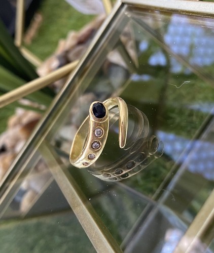Vintage bague diamond - diamond, or