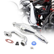 Tuyau d'échappement 15003, échelle 1/5, pour voiture RC pour HSP 1:5