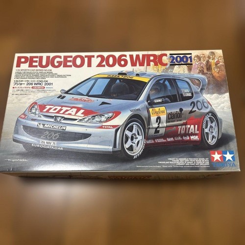 Tamiya peugeot 206 wrc 2001 - tamiya,