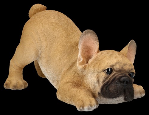 Chien figurine bouledogue - figurine,