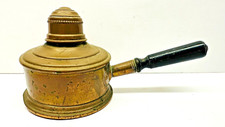 Antique Copper Rechaud Jovet Lyon Alcohol Stove Flamme-France