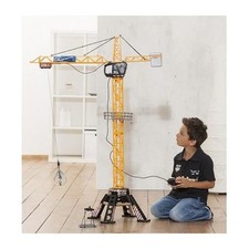 Grue géante filoguidée 120cm jaune - Univers miniatures - Travaux publics - DICK