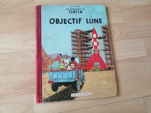 Tintin objectif lune 23 - tintin, b
