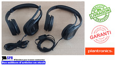 Lot de 2 casques filaires Plantronics A355 / Stéréo / Micro / Confortable