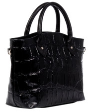 Sac à main forme cabas en