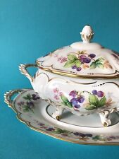 Hand Painted Decor Limoges Porcelain Sigh Tableware