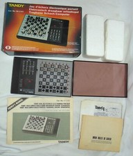 jeu d’echecs portatif tandy 1650