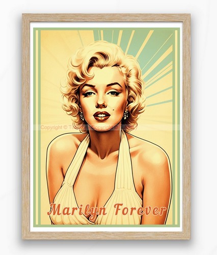 Affiche vintage marilyn - vintage,