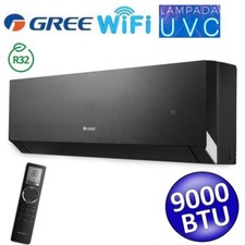 Unité intérieure Gree CLIVIA R32 noire WiFi 9000 btu 2,5 kW - lampe UVC - mono