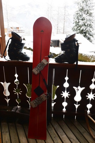 Snowboard fixation chaussures - snowboard, +fixation+chaussures