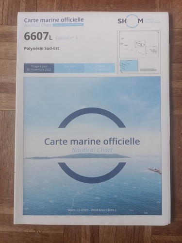 Carte marine officielle shom - carte,
