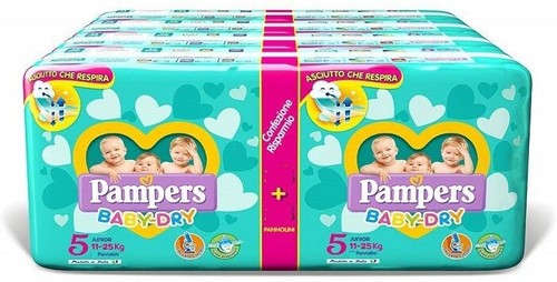 Pampers baby dry duo - baby,
