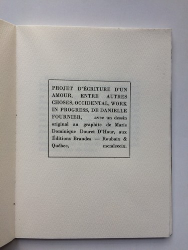 Fournier projet - d., "projet