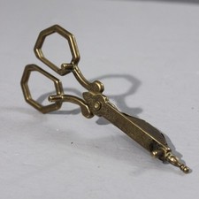 Solid Brass Candle Extinguisher Spark Plug Scissors