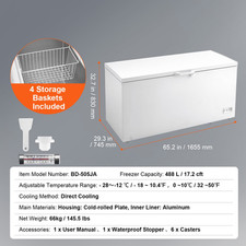 Uimoso Congélateur 488L Avec