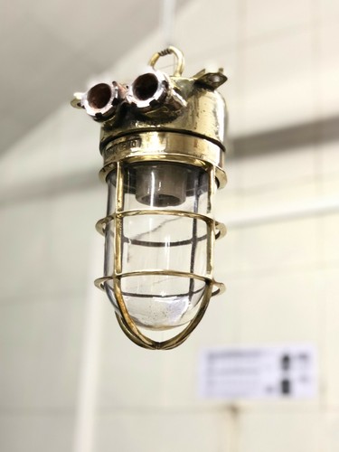 Lampe suspendue laiton - lampe,