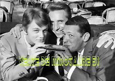 Music - Claude François  & Henri Salvador  -  affiche plastifiée