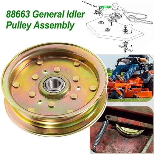88663 replacement idler - replacement, pulley