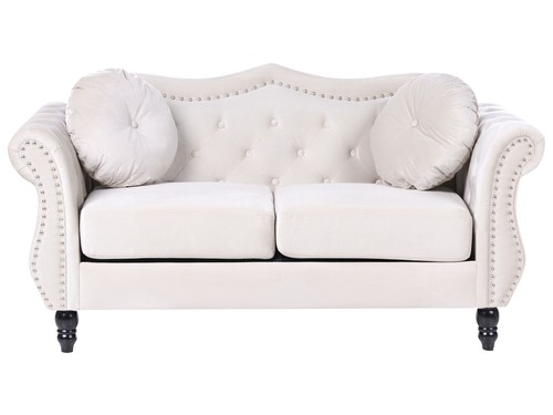 Beliani canapé chesterfield - -,