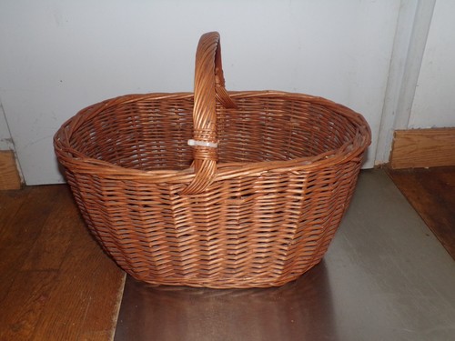 Grand panier osier 50 - panier, en