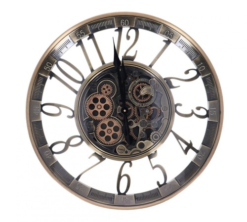 Horloge murale style - murale, en