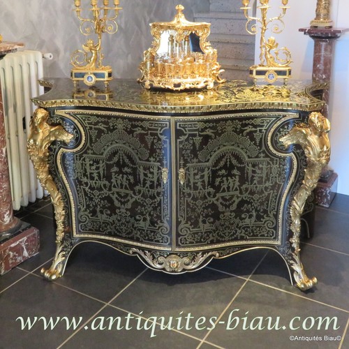 Mellier commode marqueterie - mellier, en