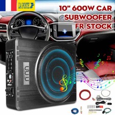 10'' 12V 600W Mince Actif