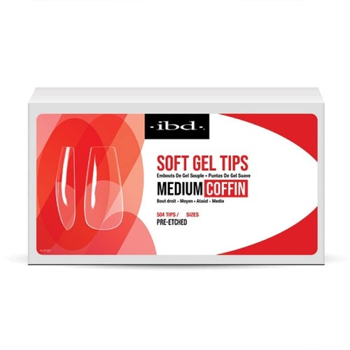 Ibd soft gel tips box - ibd,