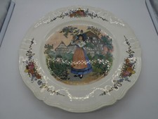 SUPERBE GRAND PLAT  EN FAIENCE