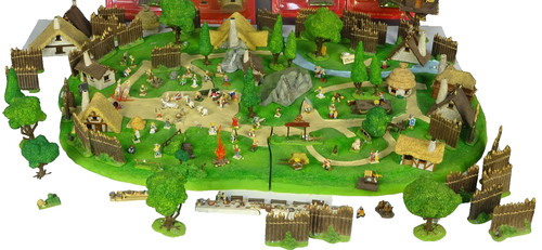 Village astérix plastoy - village,
