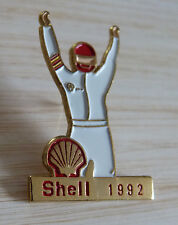 PIN'S VOITURE PILOTE COURSE SHELL 1992