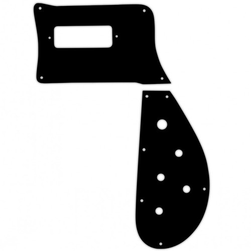 Pickguard noir pièces - noir,