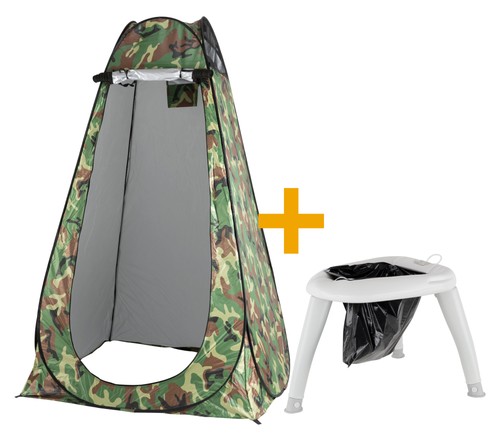 Toilettes camping portable - toilettes,