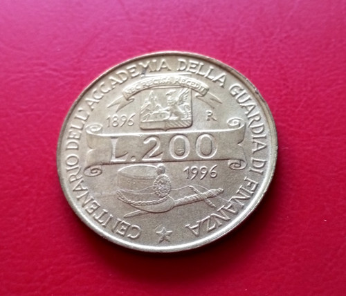 Monnaie italie 200 - monnaie, lire