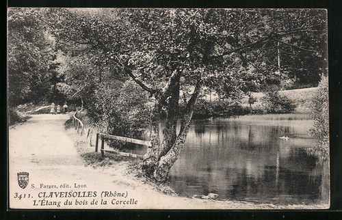 Cpa claveisolles étang - l´Étang, du