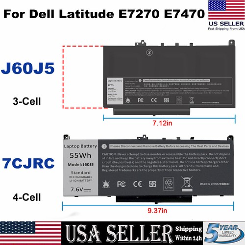 J60j5 7cjrc battery - battery, for