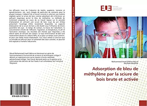 Adsorption bleu de - adsorption,