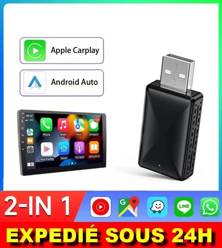 Adaptateur 2en1 sans - adaptateur, fil