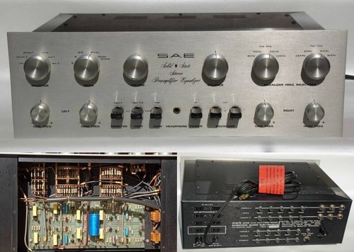 Préamplificateur sae mark one - préamplificateur,