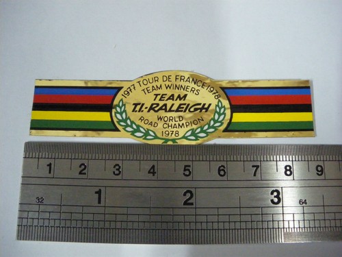 Raleigh decal team - , world