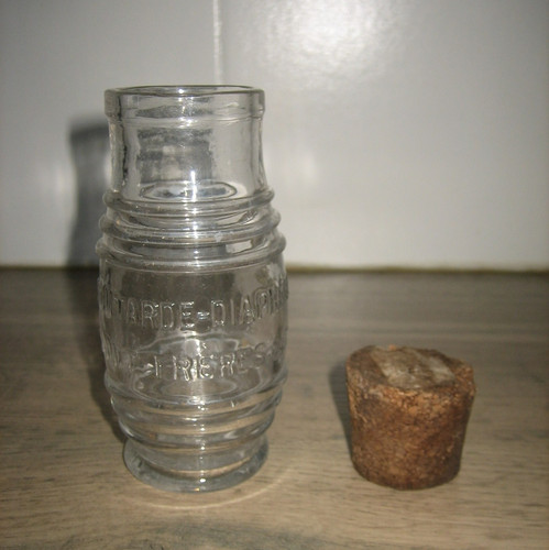 Ancien pot moutarde - ancien,