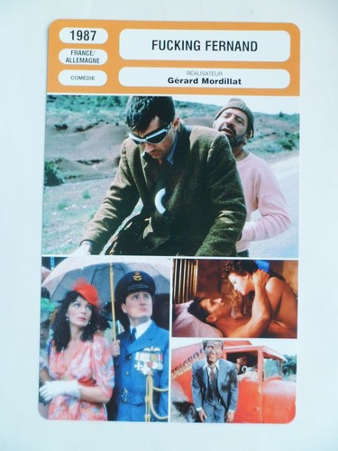 Carte fiche cinema 1987 - cinema,