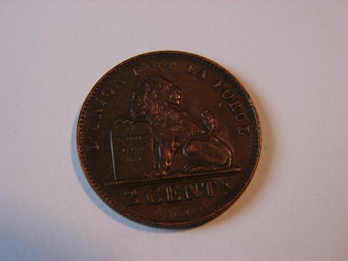 Belgique centimes leopold - belgique., 2