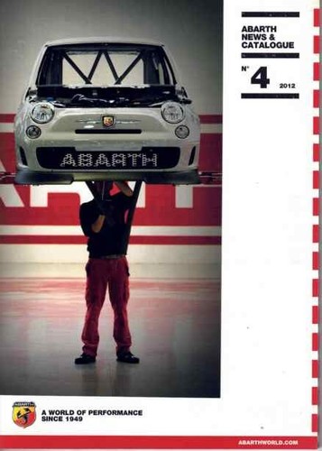 Catalogue brochure abarth - abarth, 500