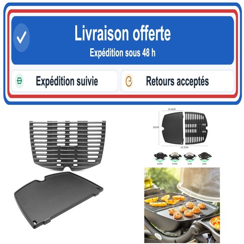 Grille barbecue fonte weber - barbecue,