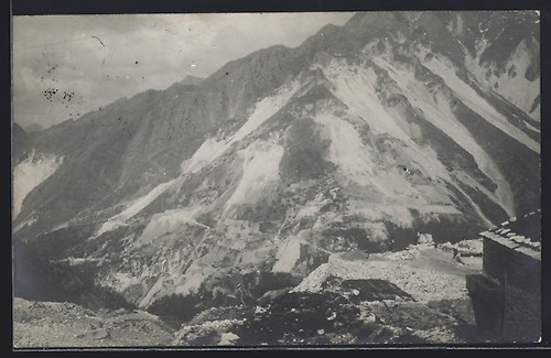Carrare vue sur carrière - sur,